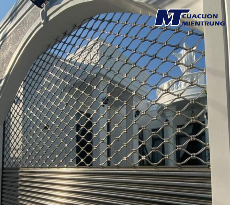 Cửa cuốn Mắc Võng Inox 304